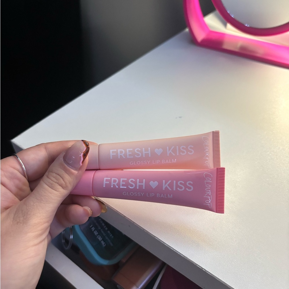ColourPop Fresh Kiss Glossy Lip Balm Duo - Pink and Peach
